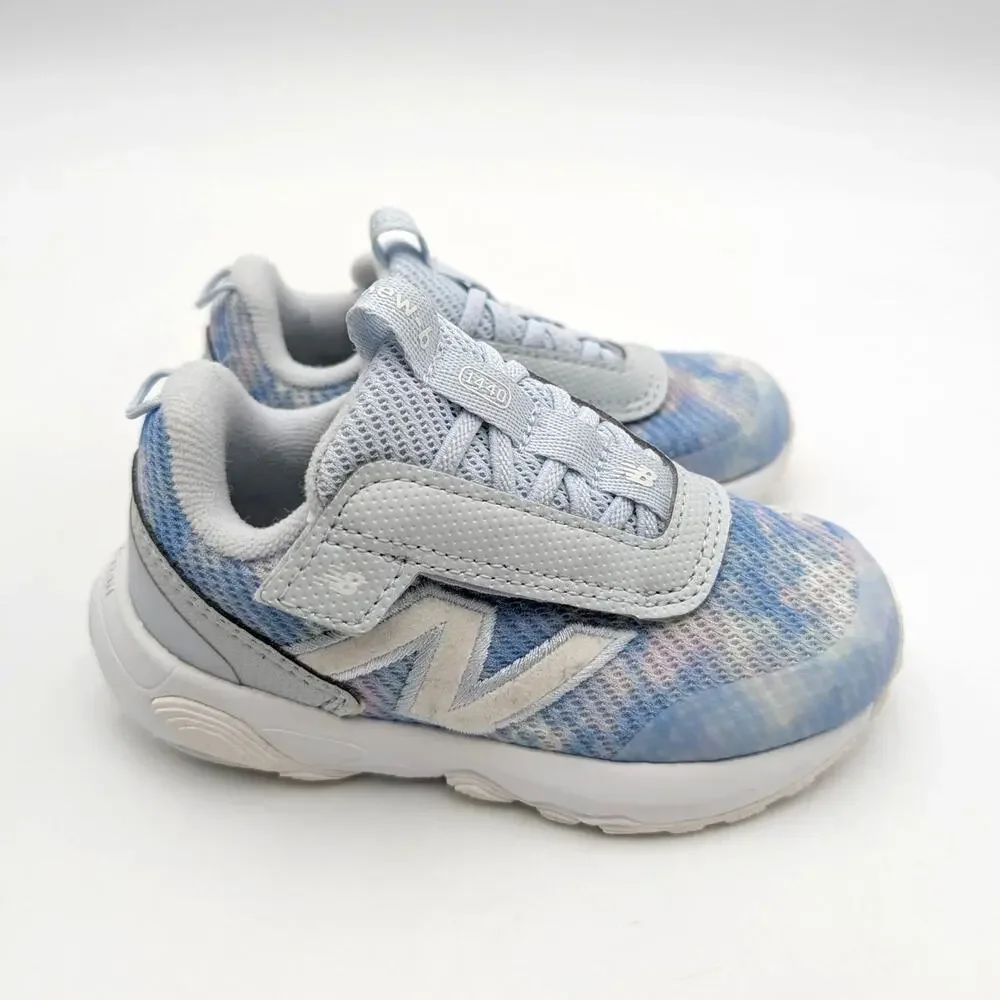 New Balance 1440 Sneaker Shoes Round Toe Kid's Ice Blue/White Size US7 EU23.5